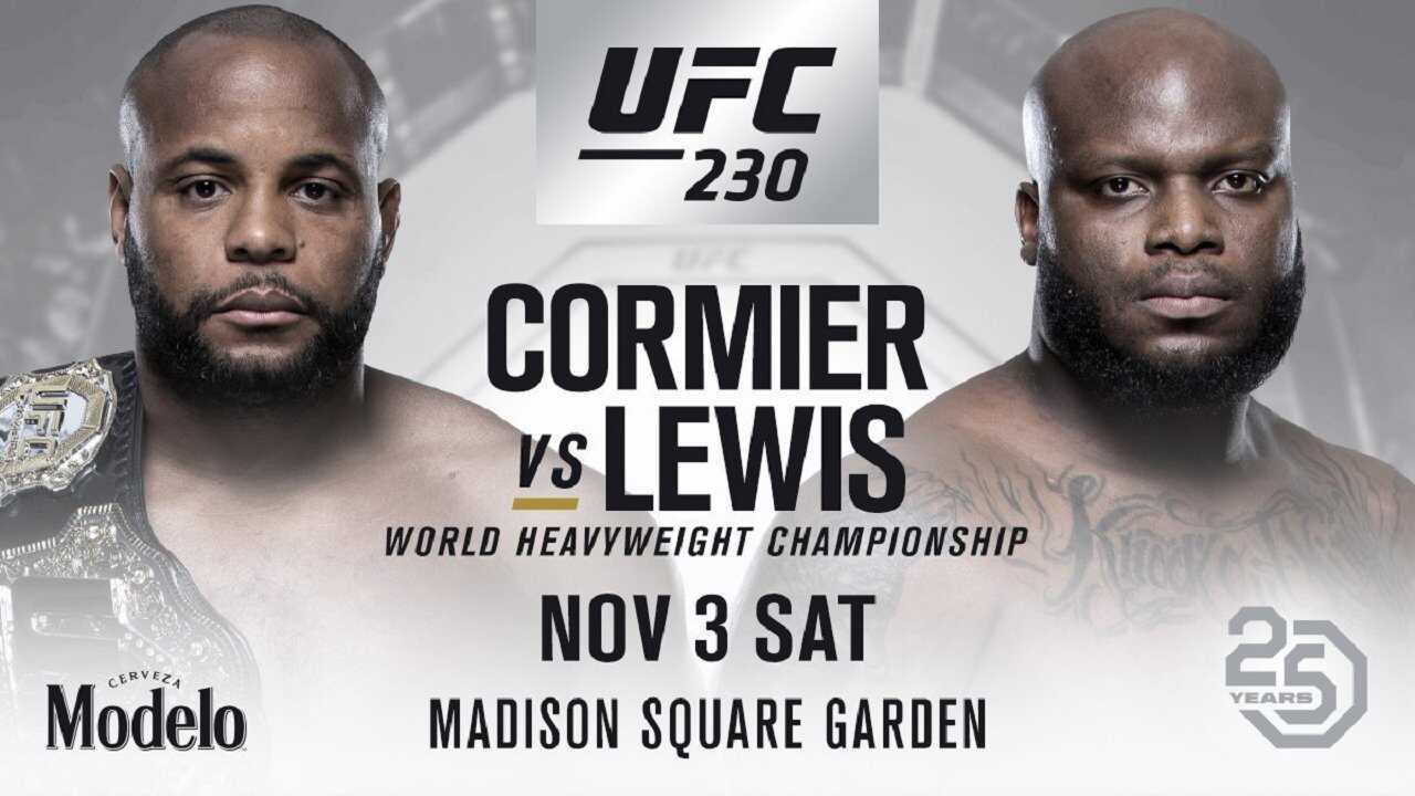 UFC 230: Cormier vs. Lewis 0