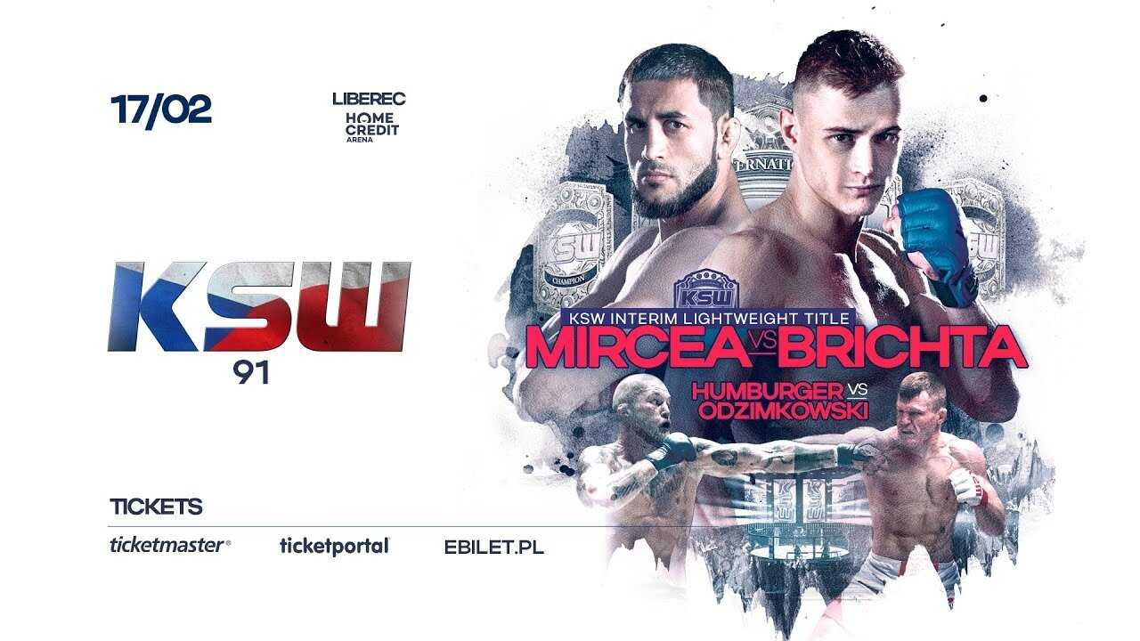 KSW 91: Mircea vs. Brichta 0