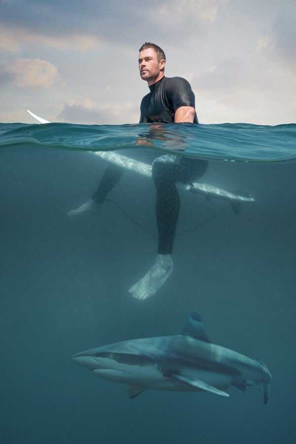 Shark Beach with Chris Hemsworth (2021) 0